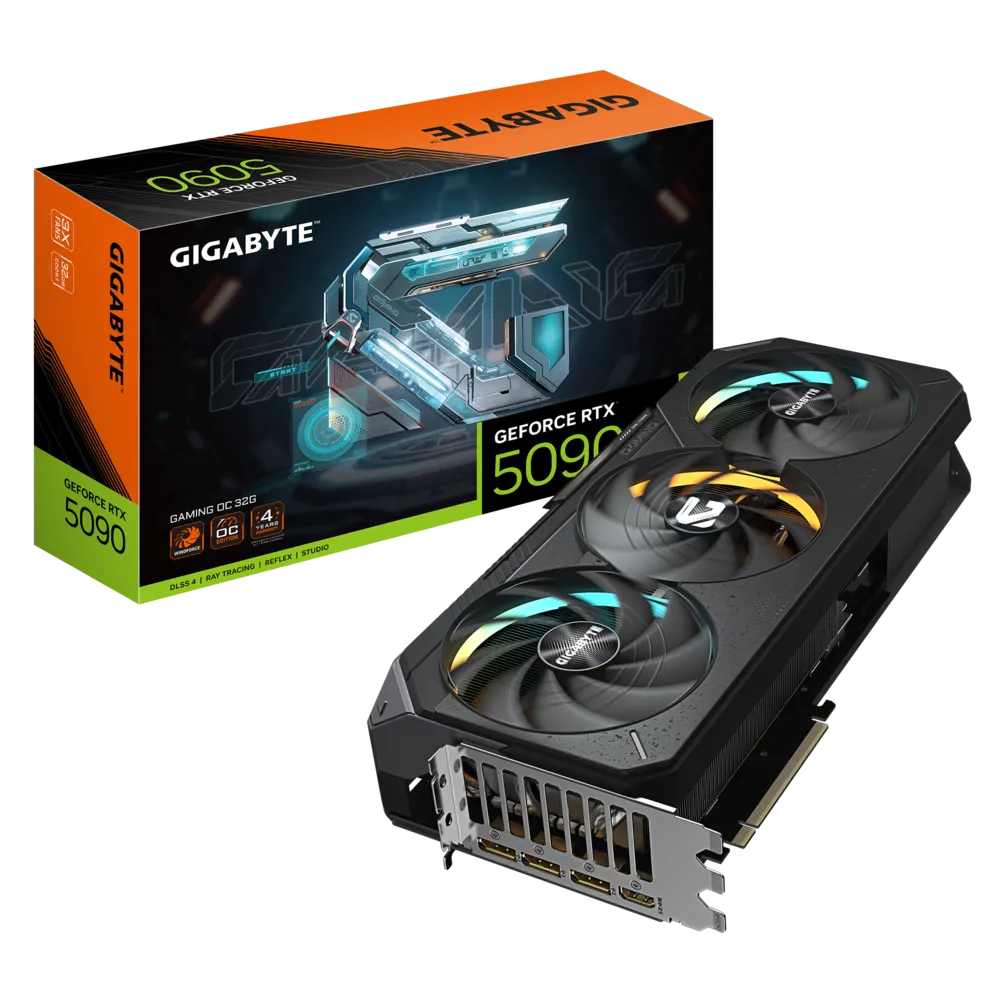 GIGABYTE GeForce RTX 5090 GAMING OC 32GB GDDR7 GIGABYTE GeForce RTX 5090 GAMING OC 32GB GDDR7